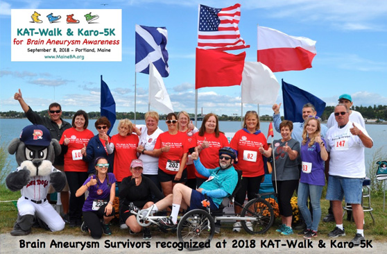 2018 KAT-Walk and Karo-5K for Brain Aneurysm Awareness